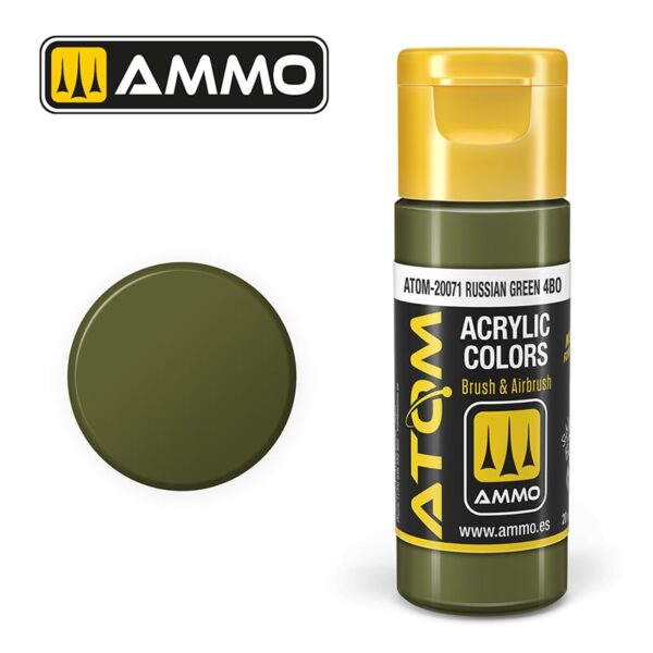 ATOM 20071 Russian Green 4B0 20ml