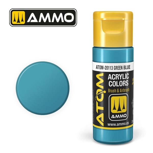 ATOM 20113 Green Blue 20ml