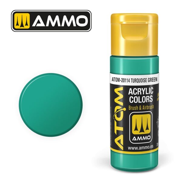 ATOM 20114 Turquoise Green 20ml