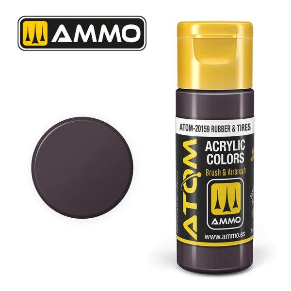 ATOM 20159 Rubber & Tires 20ml