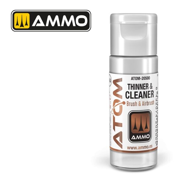 ATOM 20500 Cleaner-Thinner 20ml / Καθαριστικό - Αραιωτικό ATOM 20ml