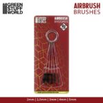 Airbrush Cleaning Brushes Set - Βουρτσάκια καθαρισμού Αερογράφου (σετ 5)