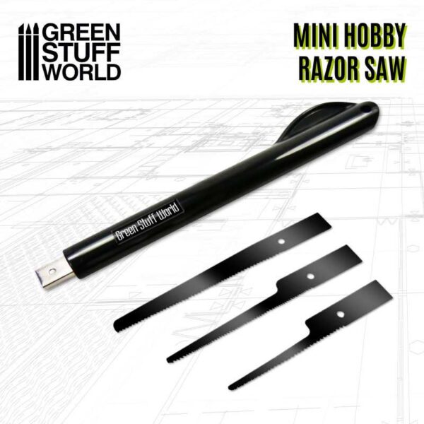 Hobby Razor Saw - Μίνι Πριονάκι με 3 Λεπίδες