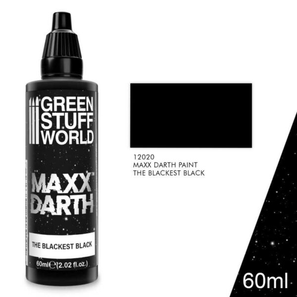 Maxx Darth Paint - Το Απόλυτο Μαύρο Χρώμα 60ml