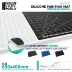 Silicone Painting Mat with Edges 600x400mm - Επιφάνεια Ζωγραφικής απο Σιλικόνη Τοιχώματα στις Άκρες 600x400mm