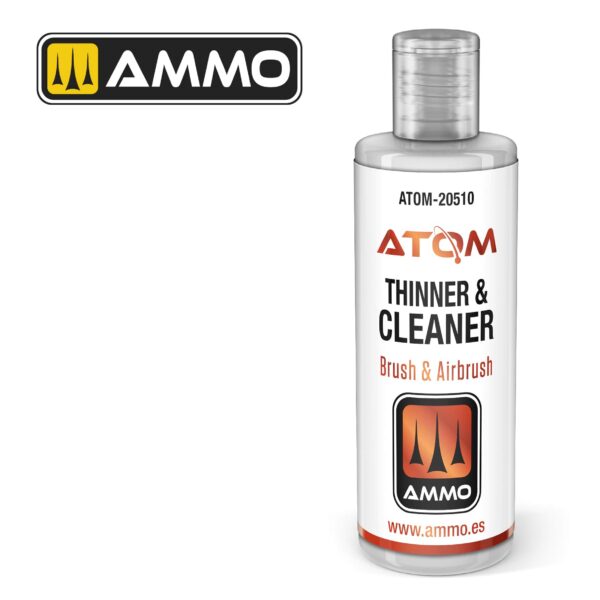 ATOM 20510 Cleaner-Thinner 60ml / Καθαριστικό - Αραιωτικό ATOM 60ml