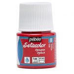 SETACOLOR OPAQUE PEBEO - RED (45ml)