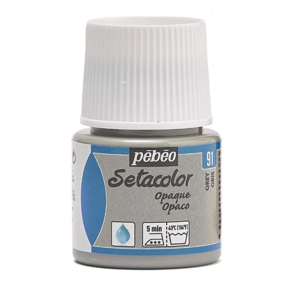 SETACOLOR OPAQUE PEBEO - GREY (45ml)