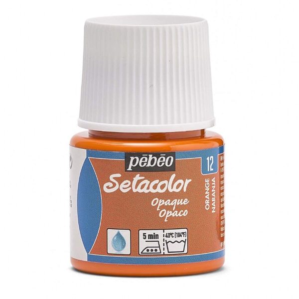 SETACOLOR OPAQUE PEBEO - ORANGE (45ml)