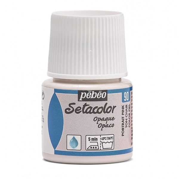 SETACOLOR OPAQUE PEBEO - PINK BEIGE (45ml)