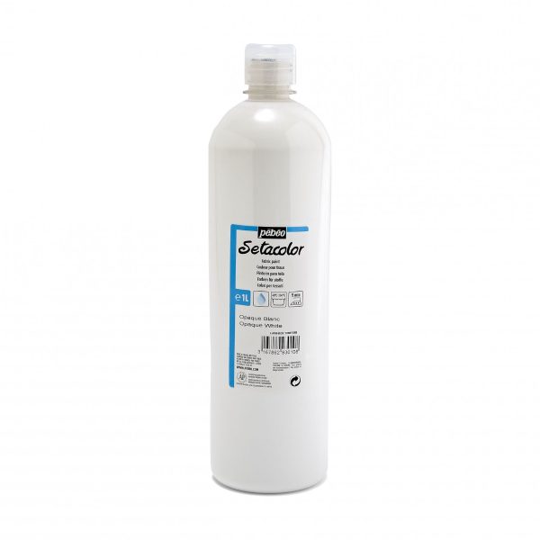 SETACOLOR OPAQUE PEBEO - WHITE (1Lt)