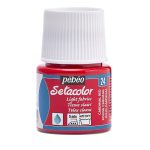 SETACOLOR LIGHT FABRIC PEBEO - CARDINAL RED (45ml)