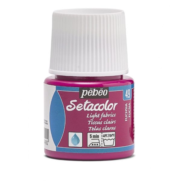 SETACOLOR LIGHT FABRIC PEBEO - FUCHSIA (45ml)