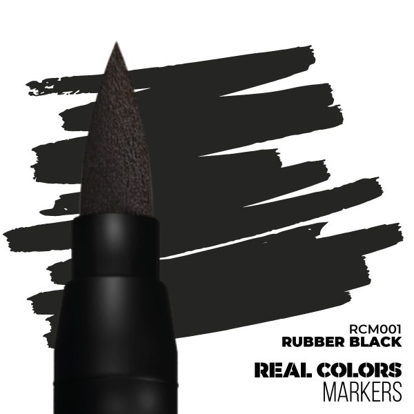 RUBBER BLACK – RC MARKER - Μαρκαδόρος Μοντελισμού