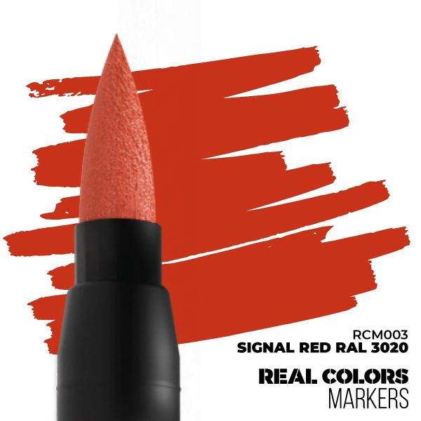 SIGNAL RED RAL 3020 – RC MARKER - Μαρκαδόρος Μοντελισμού